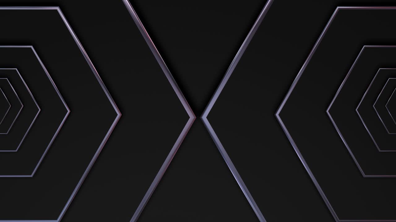 추상적인 육각형 패턴 배경