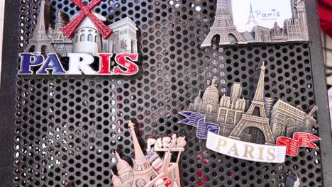 paris france souvenir shop magnet gift eiffel tower parisian touristic landmark