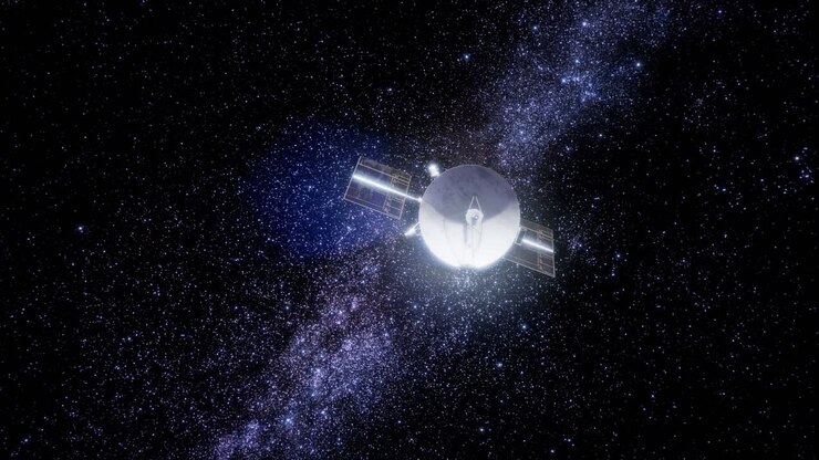 Magellan spacecraft approaching to Venus