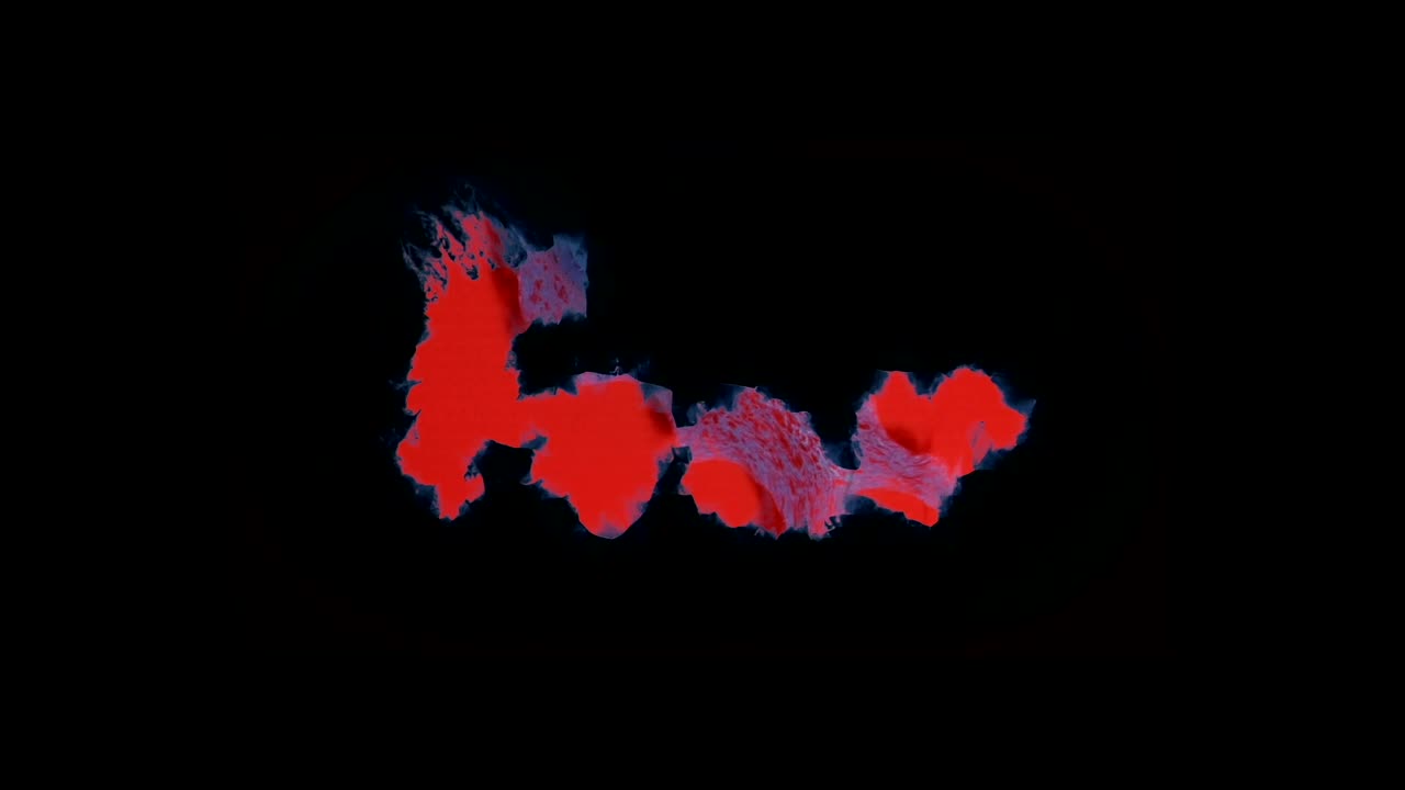 "miedo" una palabra orgánica - para más, busque "videoclip abstracto" usando las comillas