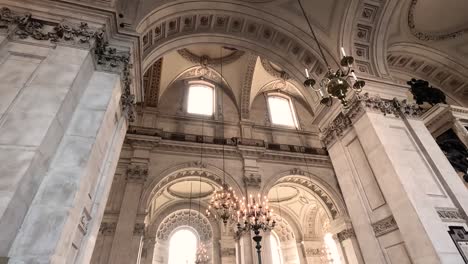 people walking inside st. paul's cathedral