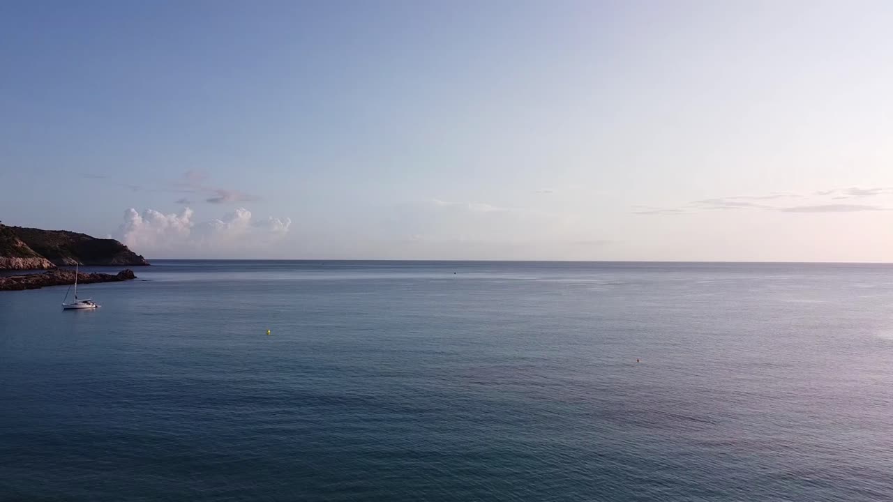 마요르카 해안의 바다