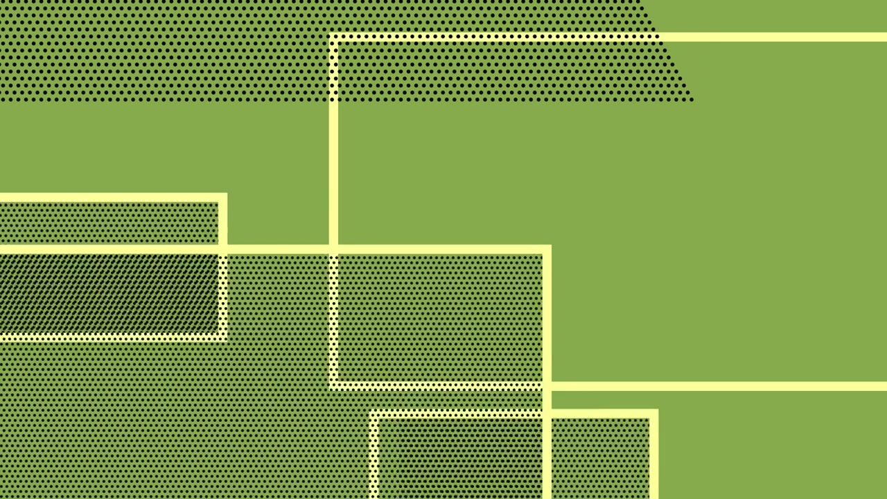 Rectangles on a green background