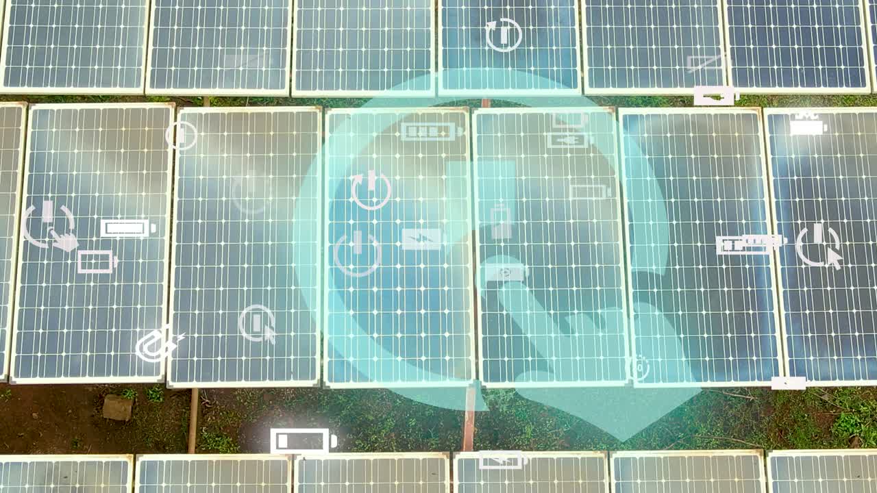 Solar panels- Climate change Paris agreement