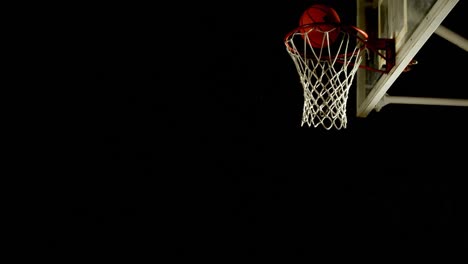 male basketball player playing in the court 4k