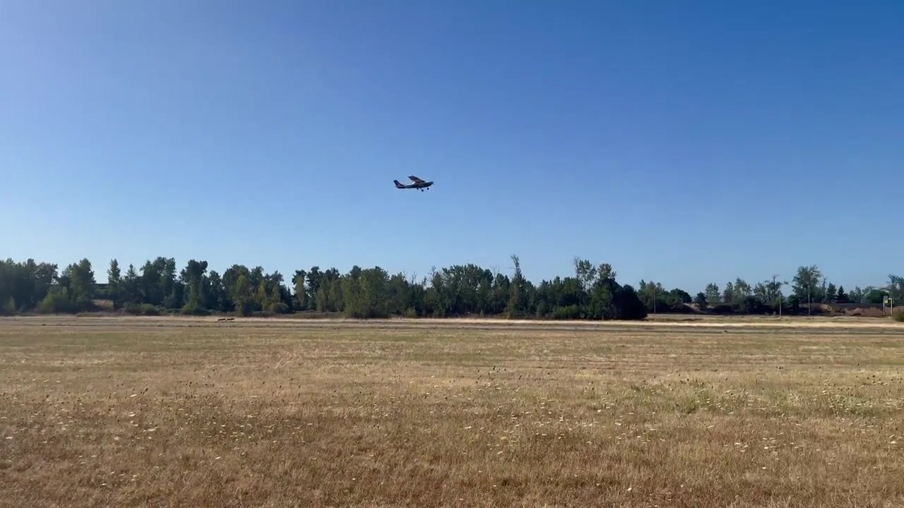 Propelfly letter fra Pearson Lufthavn i Vancouver, Washington