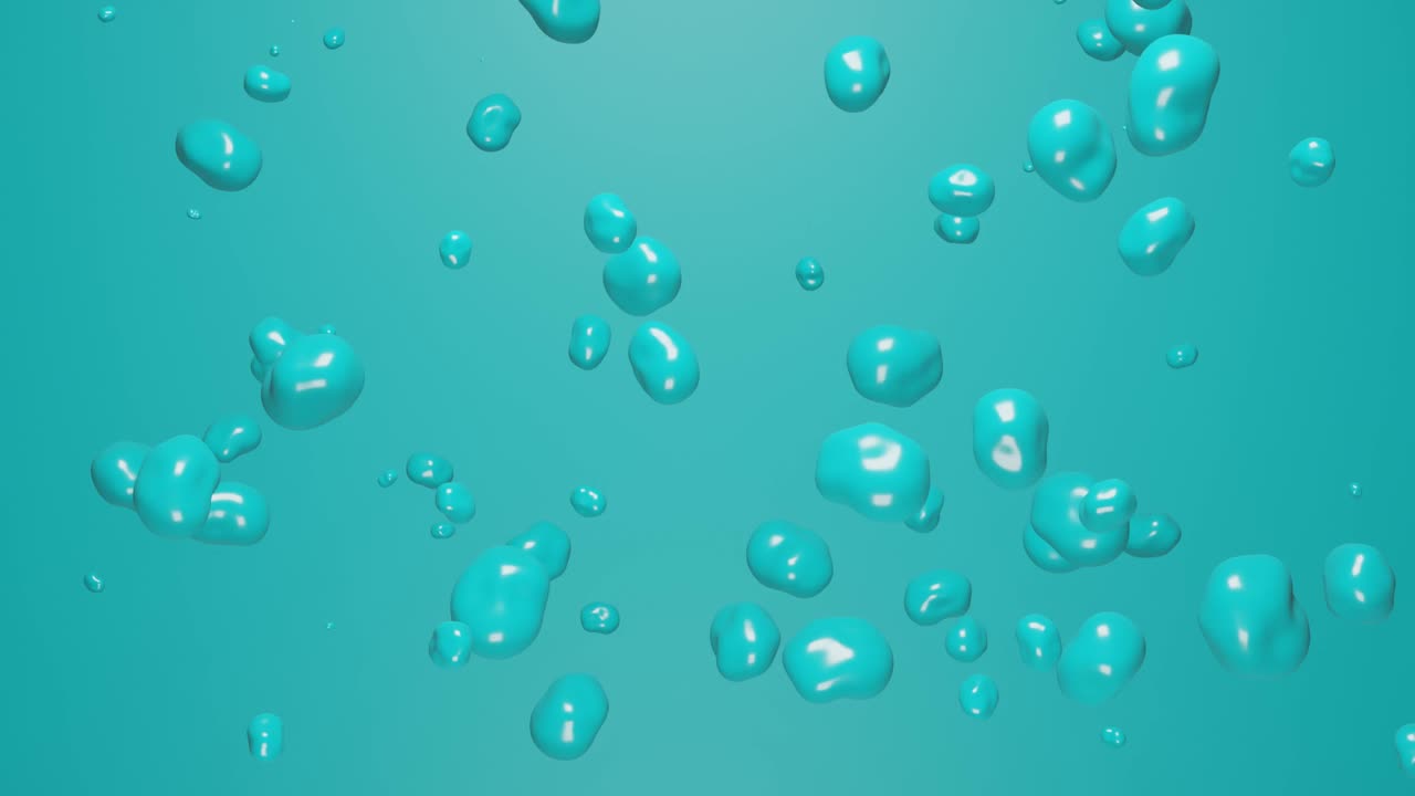 Liquid fluid shape abstract background animation