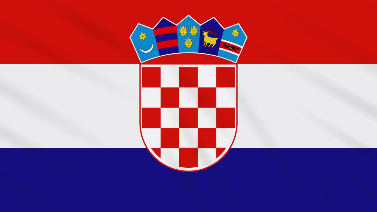 크로아티아 발을 흔드는 천 배경, 루프