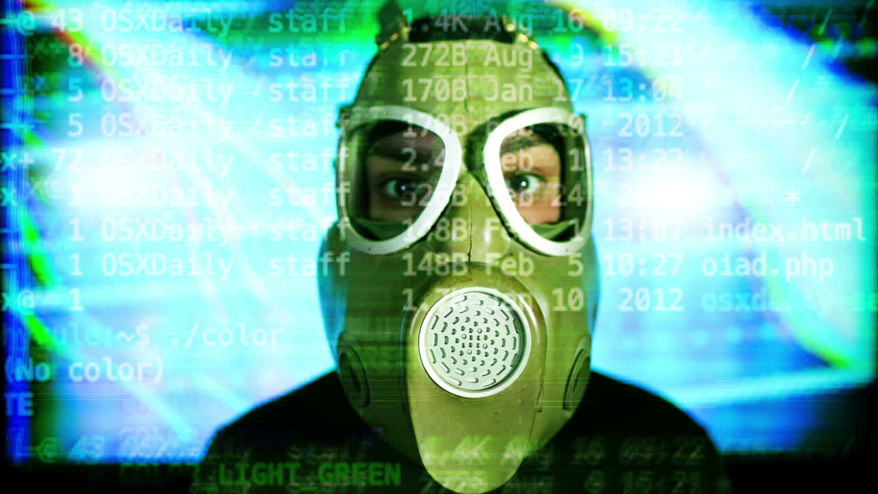 vídeo máscara de gas 16