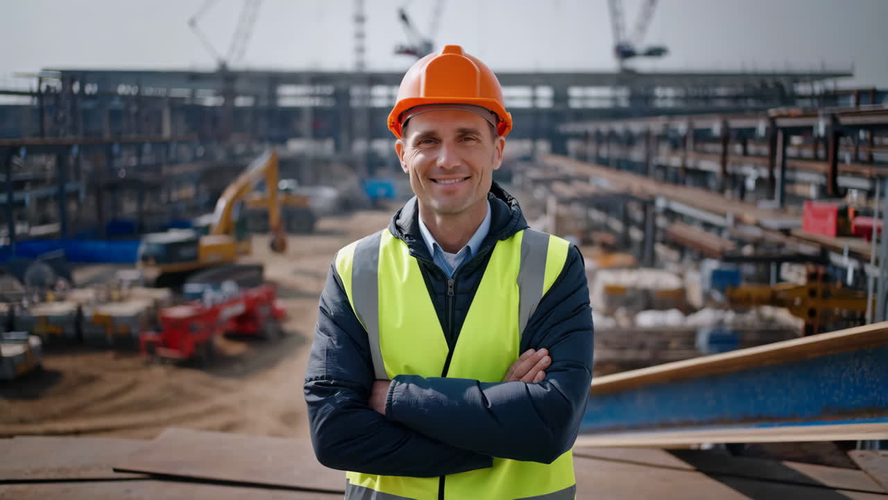 Ingegnere edile al lavoro