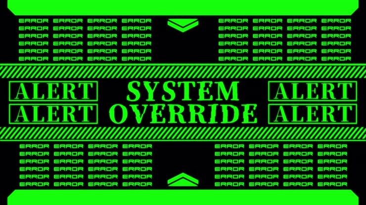 SYSTEM OVERRIDE!! Transitions. 1080p - 30 fps - Alpha Channel (3)