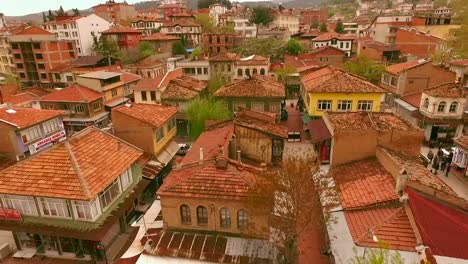 Aerial-Drone-Small-Town-View