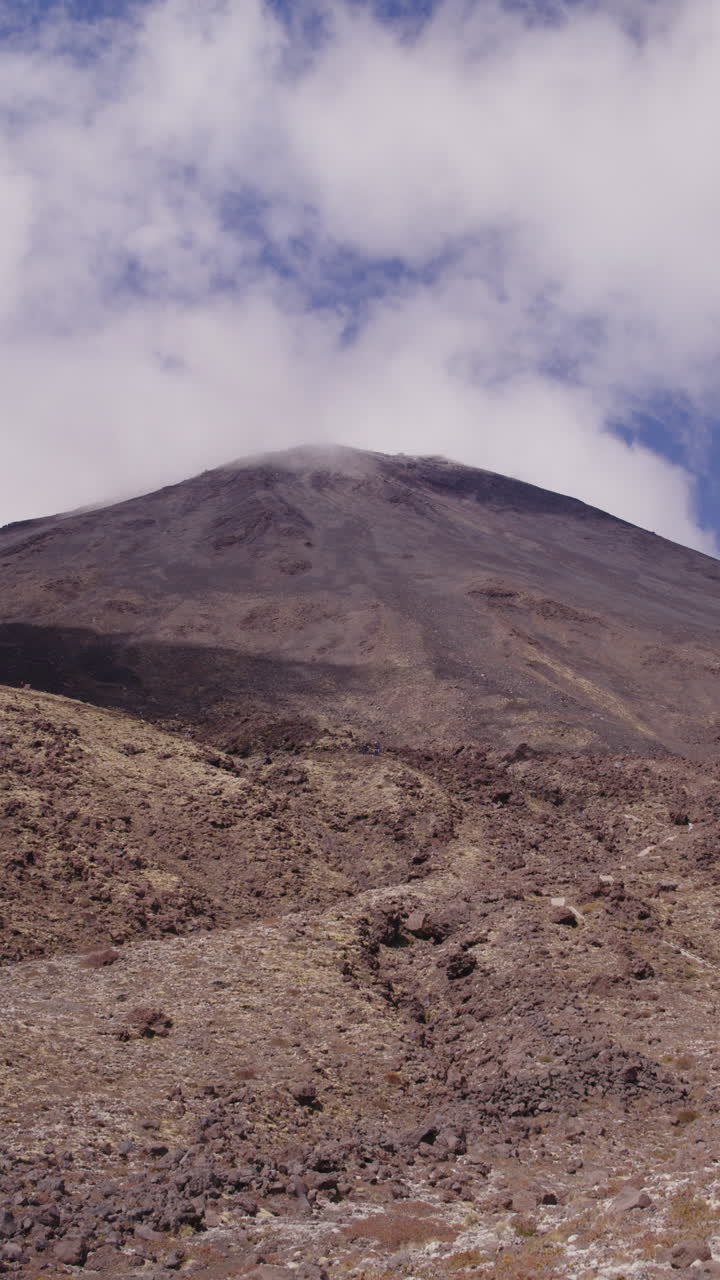Volcanic Mountain Summit