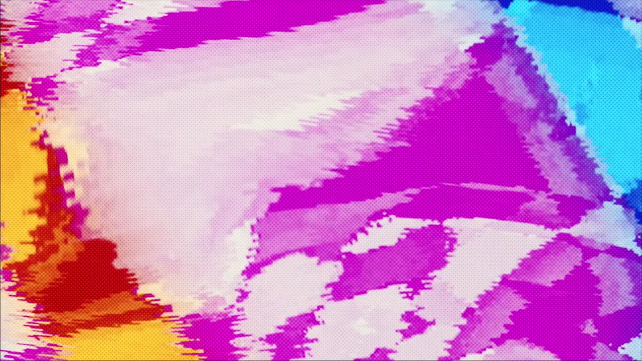 el fondo multicolor y vintage del ciberpunk psicodélico iridescente