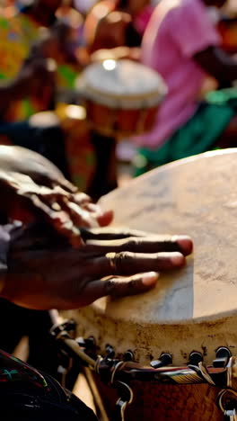 african drumming performance