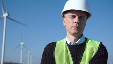 ingénieur d'un parc éolien