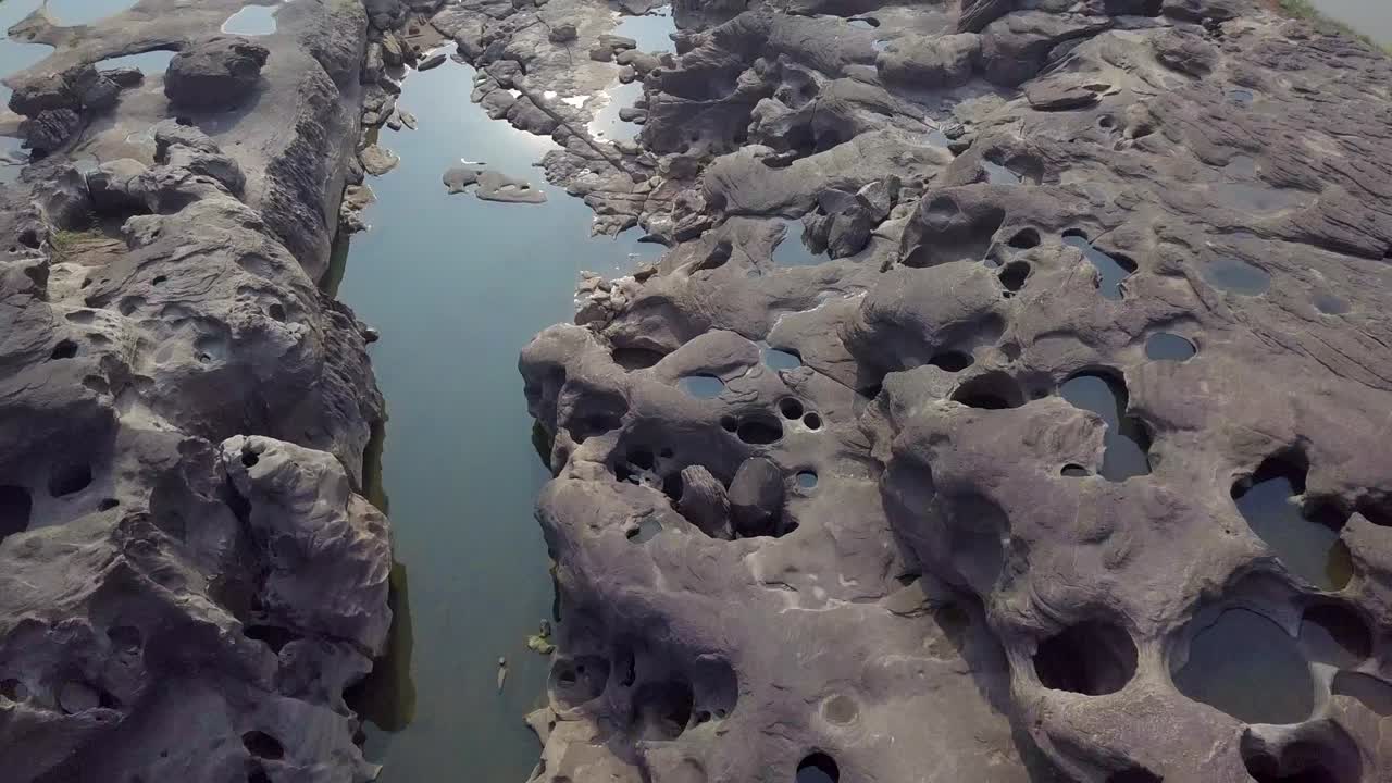 놀라운  판 보크 - 태국의 그랜드 캐니언 우본 라차타니 지방