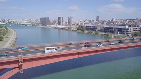 la mayoría de las gacelas y beograd na vodi, srbija, aerial 4k