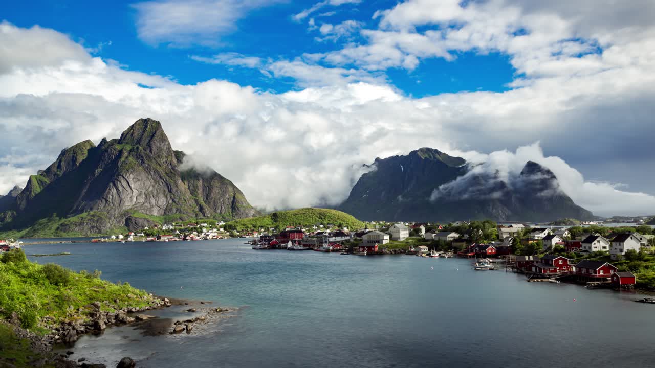 Timelapse isole dell'arcipelago delle Lofoten