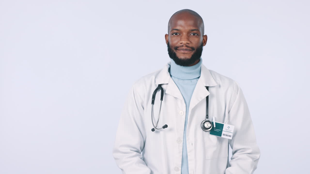 Publicité, sourire et homme noir