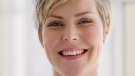 happy woman portrait