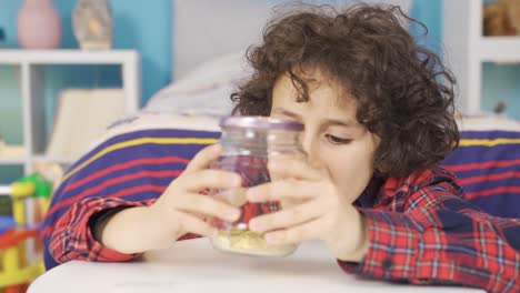 El-Niño-Arroja-Dinero-U-Oro-En-Su-Alcancía-Para-Cumplir-Su-Sueño.