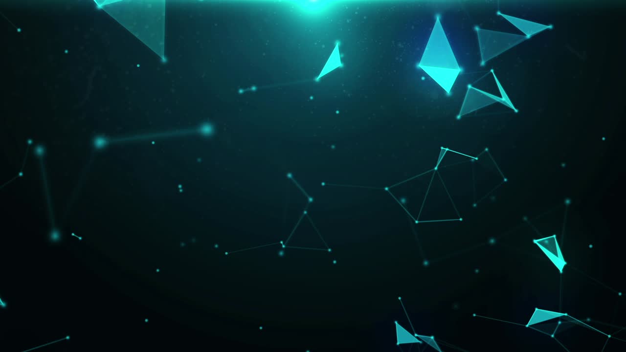 Jaringan teknologi abstrak