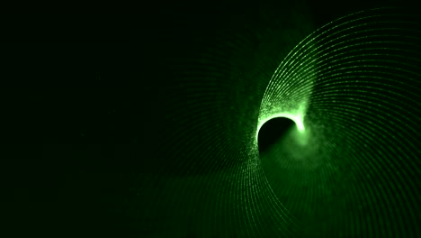 abstract tunnel background form particle- stok video (seamless loop)
