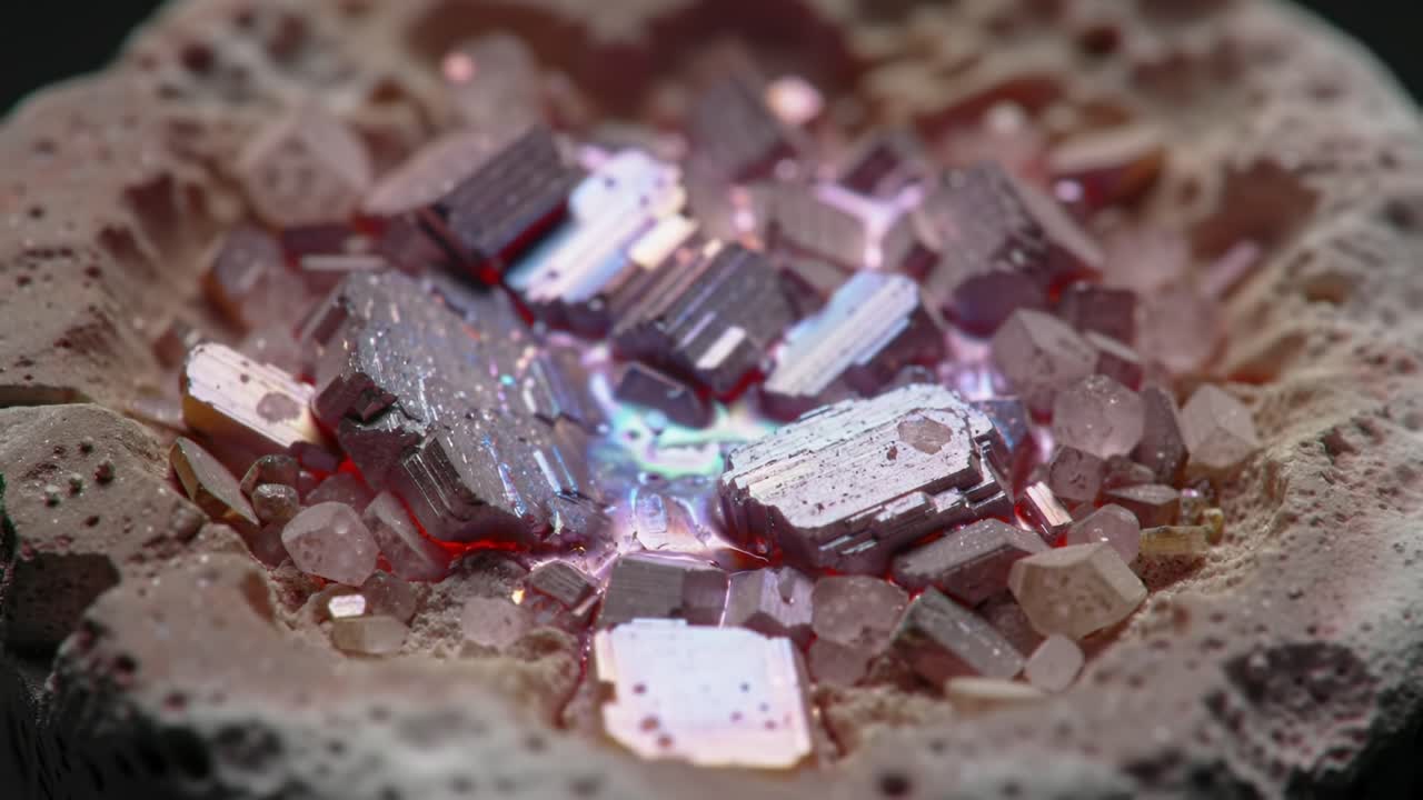 Exploring Molten Metal and Crystal Formations in a Unique Laboratory Setting