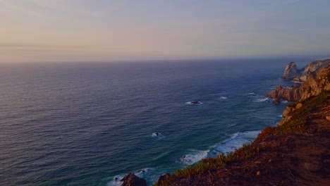 The-dangers-and-beauty-of-the-coastline-at-Cabo-da-Roca-in-Portugal