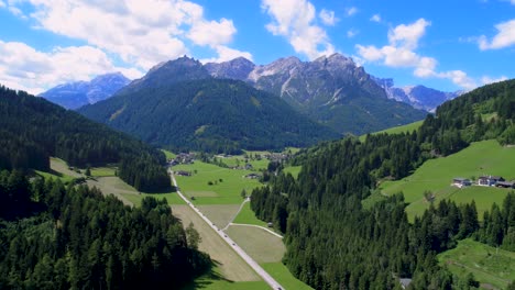 Scenic-view-of-the-beautiful-landscape-in-the-Alps