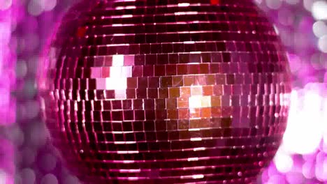 pink discoball 35