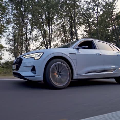 first all electric suv car