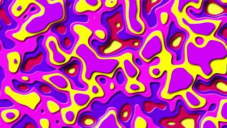 fondo feliz para los niños de plástico en movimiento en colores alegres brillantes
