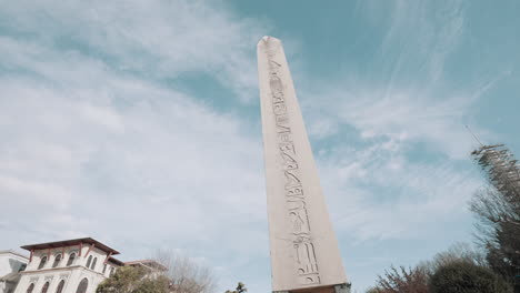 ancient egyptian obelisk in istanbul