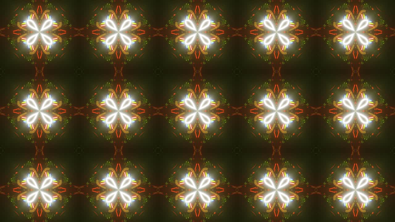 fondo de vídeo de caleidoscopio para vj