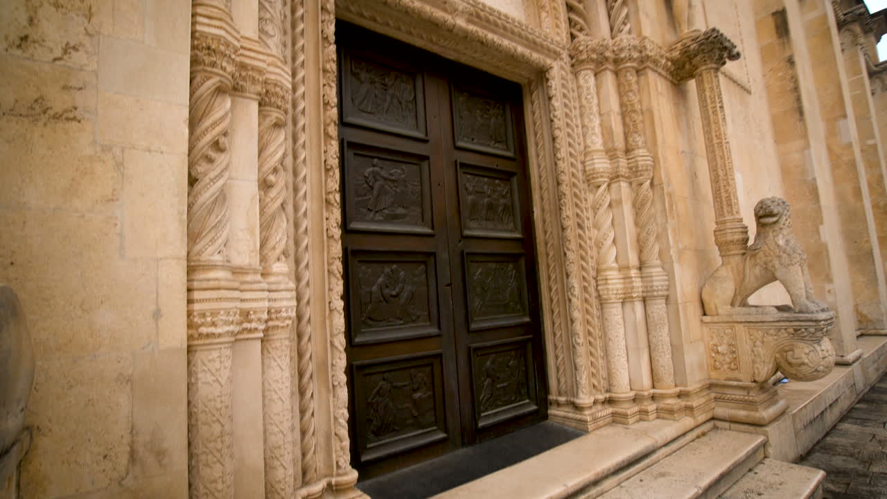 catedral de san jacobo en sibenik, croacia