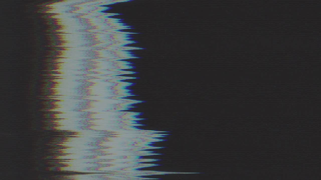 Unique Design Abstract Digital Animation Pixel Noise Glitch Error Video Damage