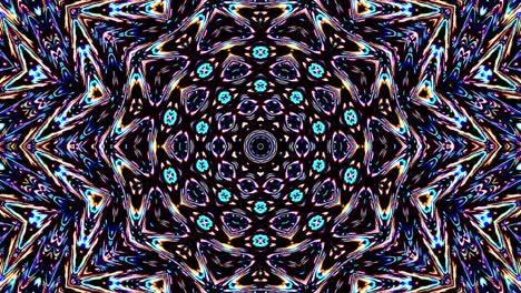 hermosas líneas abstractas brillando luz brillante conjunto suave rojo azul movimiento de color en fondo negro