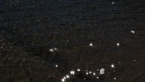 Top-down-view-of-a-river-calm-water