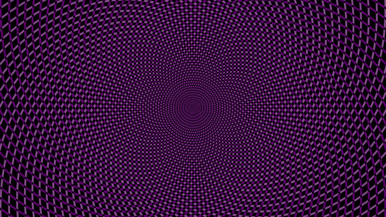 A purple geometrical pattern motion graphic