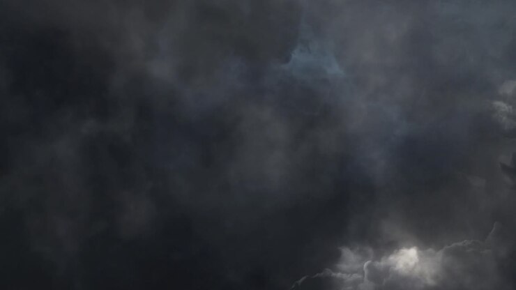 supercell thunderstorm and lightning bolts ultra HD