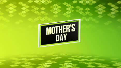 Modern-Mother-Day-on-green-gradient-with-triangles-pattern