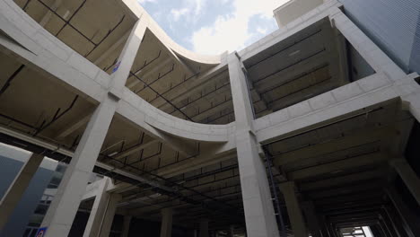 exterior ramp of large warehouse distribution center