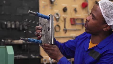 young man working in a warehouse