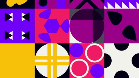 geometric design animated background