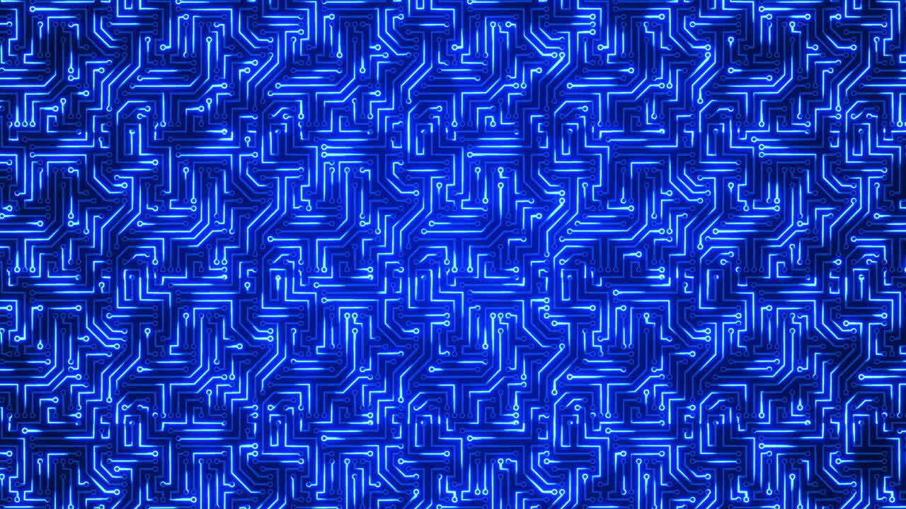 Abstract Circuit Board Pattern
