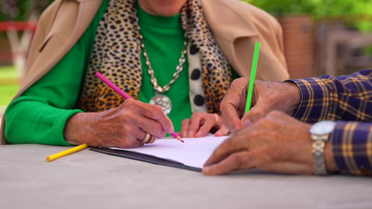 Senior Citizens Drawing Together