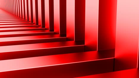 animación de fondo en bucle abstracto rojo