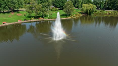 murray hill lake con fuentes se encuentra en el sur de beaverton, oregon, junto al centro comercial murray scholls y cuenta con fuentes y vida silvestre.